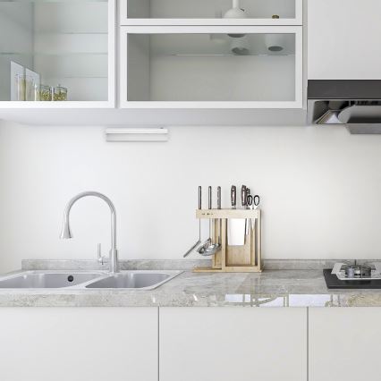 Rabalux - LED underskabslampe med bevægelsessensor LED/0,5W/3xAA