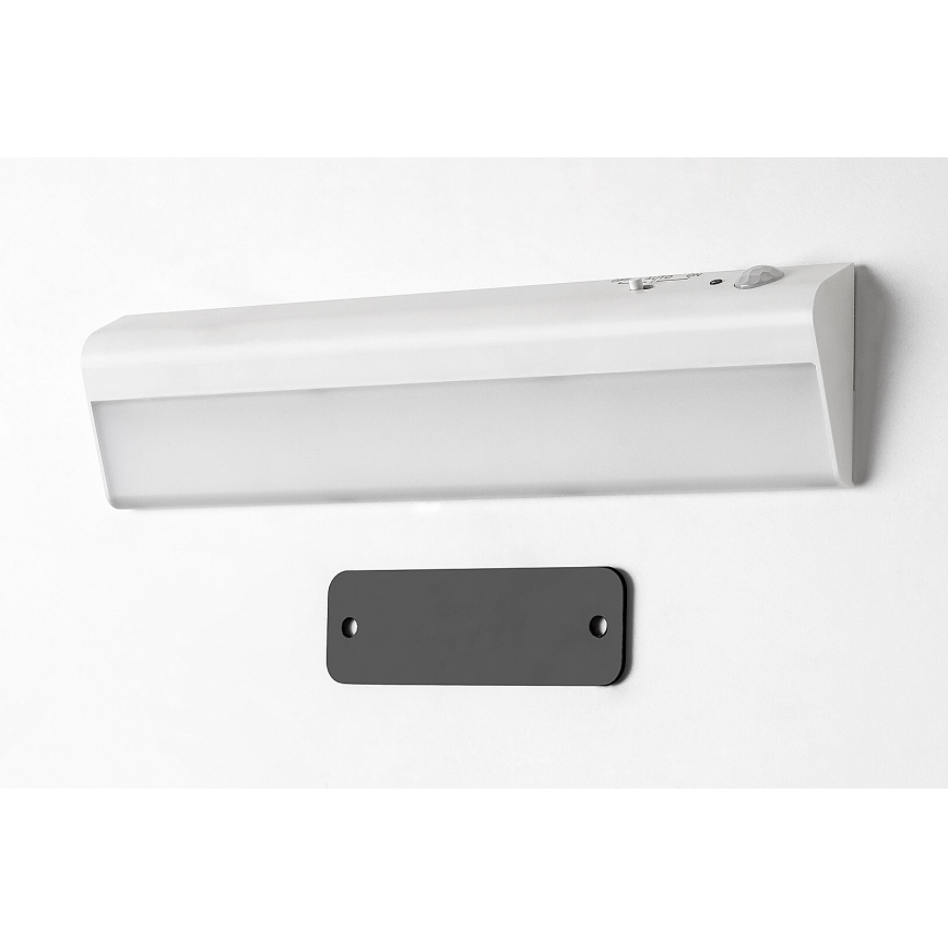 Rabalux - LED underskabslampe med bevægelsessensor LED/0,5W/3xAA