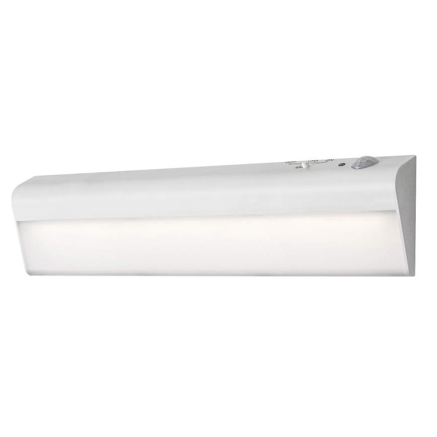 Rabalux - LED underskabslampe med bevægelsessensor LED/0,5W/3xAA