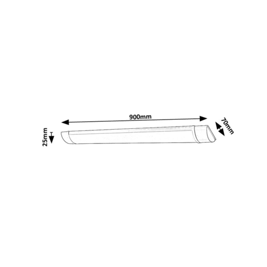 Rabalux - LED underskabslampe LED/24W/230V 90 cm