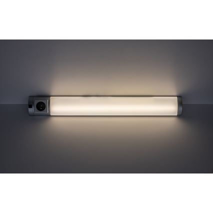 Rabalux - LED underskabslampe med skuffe LED/8W/230V 4000K 68 cm sølvfarvet