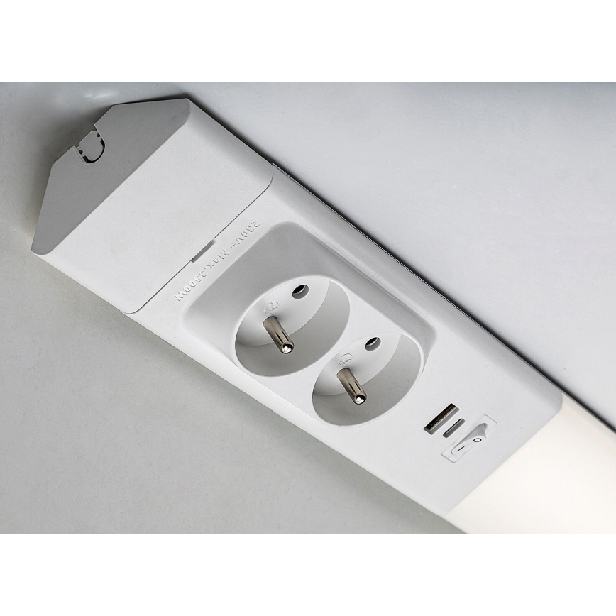Rabalux - LED underskabslampe med skuffer LED/18W/230V 4000K 60 cm hvid