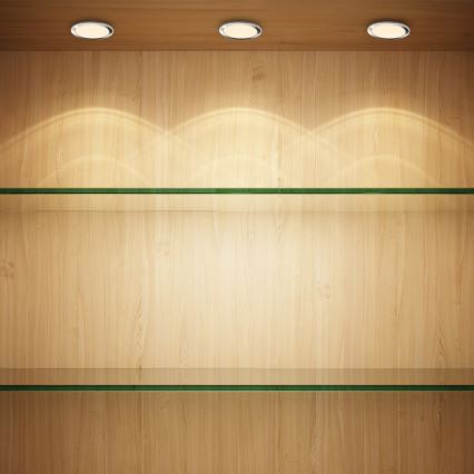 Rabalux - Sæt med 3x dæmpbar skabsbelysning LED/1W/230V 4000K