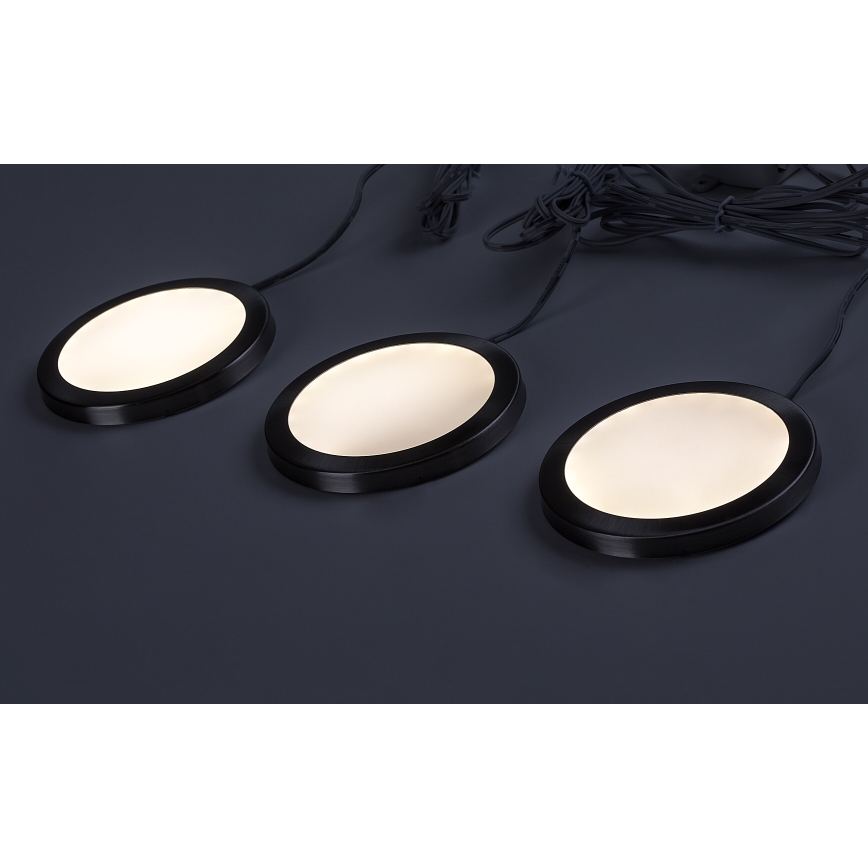 Rabalux - SÆT 3x LED Skabsbelysning dæmpbar 3xLED/1W/230V 4000K