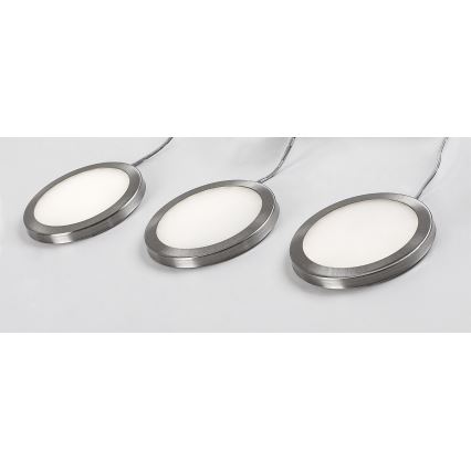 Rabalux - SÆT 3x LED Skabsbelysning dæmpbar 3xLED/1W/230V 4000K