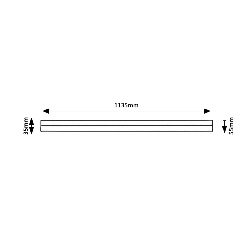 Rabalux - LED underskabslampe LED/24W/230V 4000K 113 cm hvid