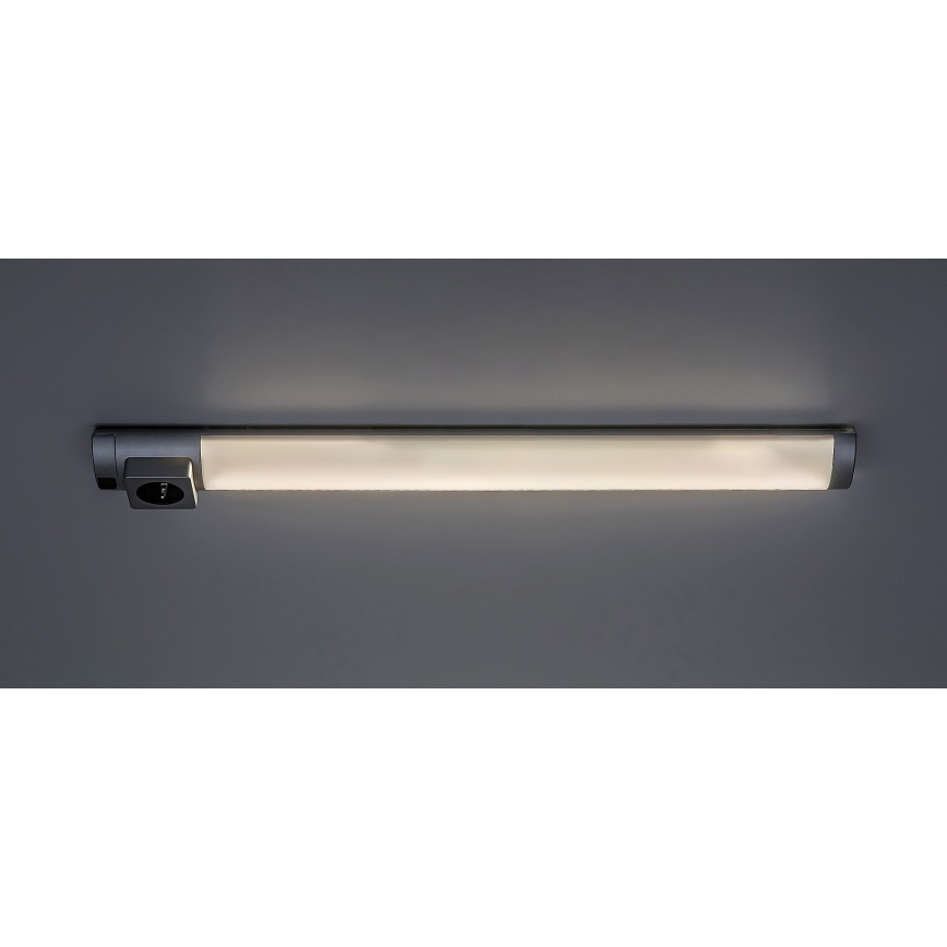 Rabalux - LED underskabslampe med skuffe LED/5W/230V 4000K 45 cm mat krom