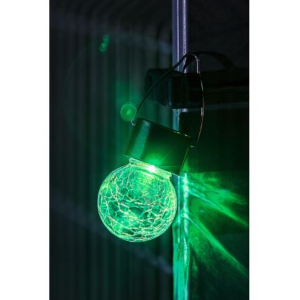 Rabalux - LED RGB Udendørs solcellelampe med kontakt LED/0,06W 60 mAh IP44