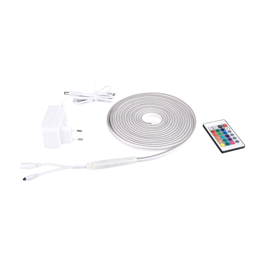 Rabalux - LED strip m. RGBW-farver dæmpbar LED/21W/230V 5 m IP67 + fjernbetjening