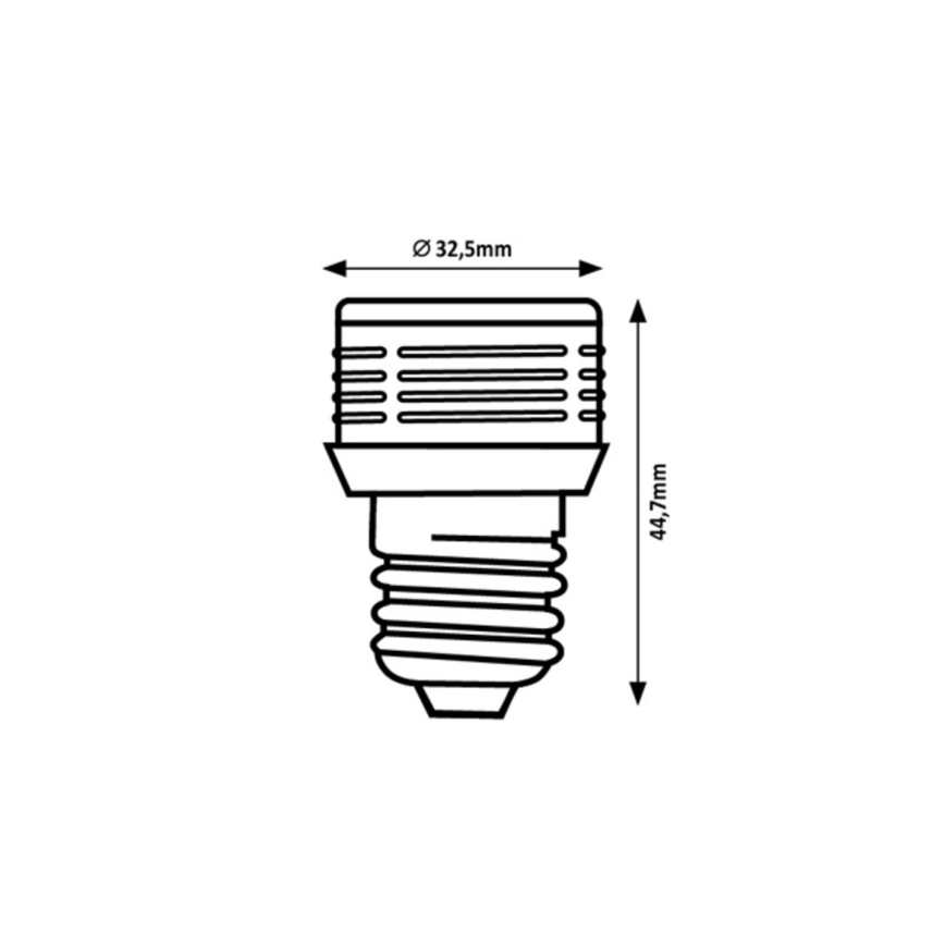 Rabalux - LED-pære dæmpbar E27/3W/230V 3000K