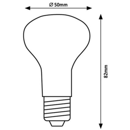 Rabalux - LED-pære R50 E14/5W/230V 3000K