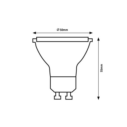 Rabalux - LED-pære GU10/5W/230V 4000K