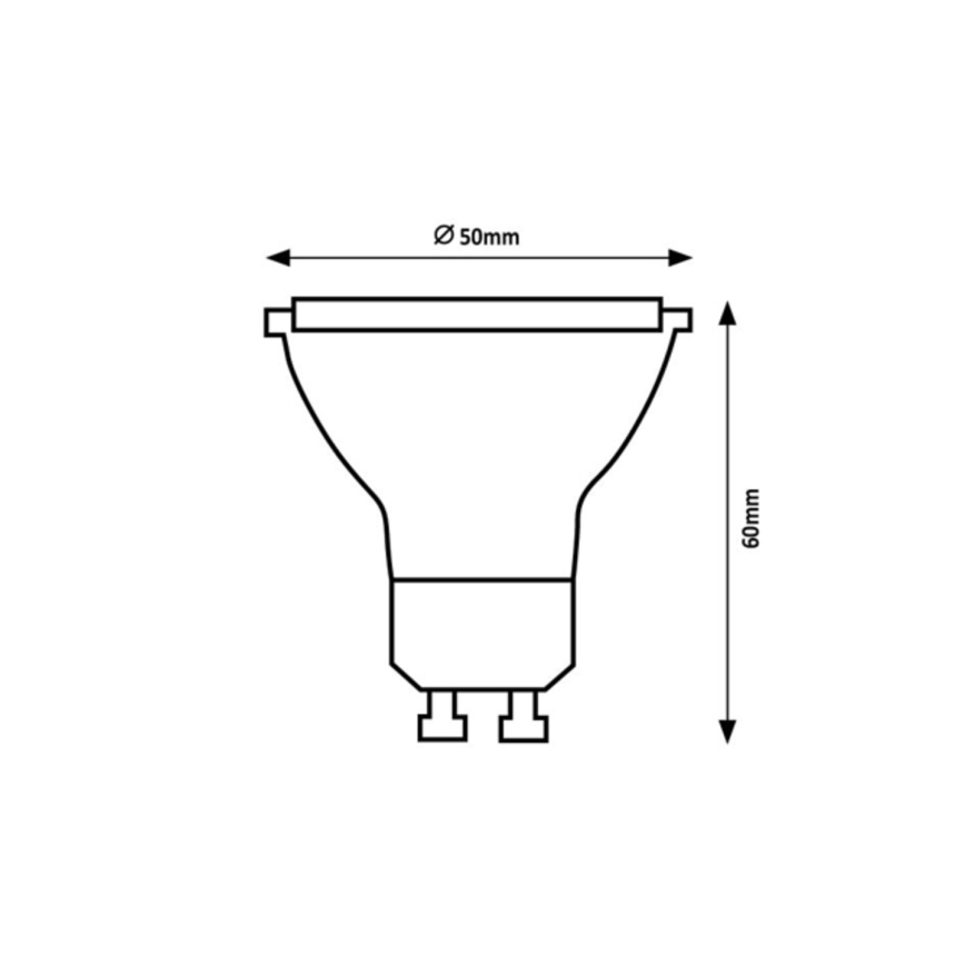 Rabalux - LED-pære SMD GU10/7W/230V 4000K