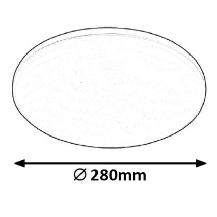 Rabalux - Udendørs LED loftslampe LED/24W/230V IP64