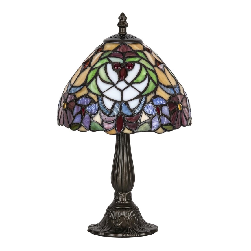 Rabalux - Tiffany-bordlampe m. farvet glas 1xE14/40W/230V