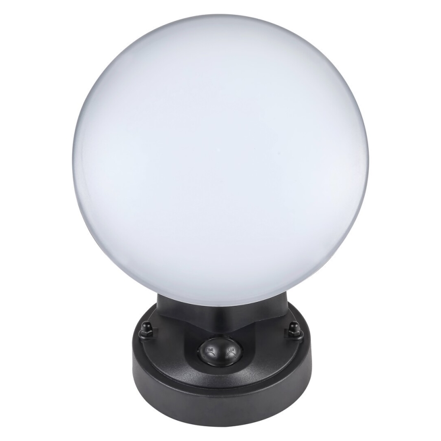 Rabalux 8135 - Udendørs LED væglampe med sensor VARNA LED/12W/230V IP54