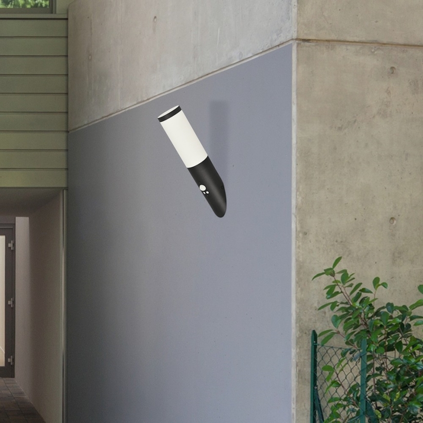 Rabalux - Udendørs væglampe med sensor 1xE27/25W/230V IP44