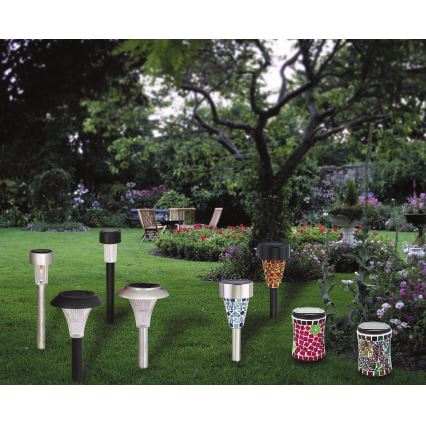 Rabalux - LED solcellebelysning, LED 0,1 W / 1x Ni-MH 400 mAh, IP44