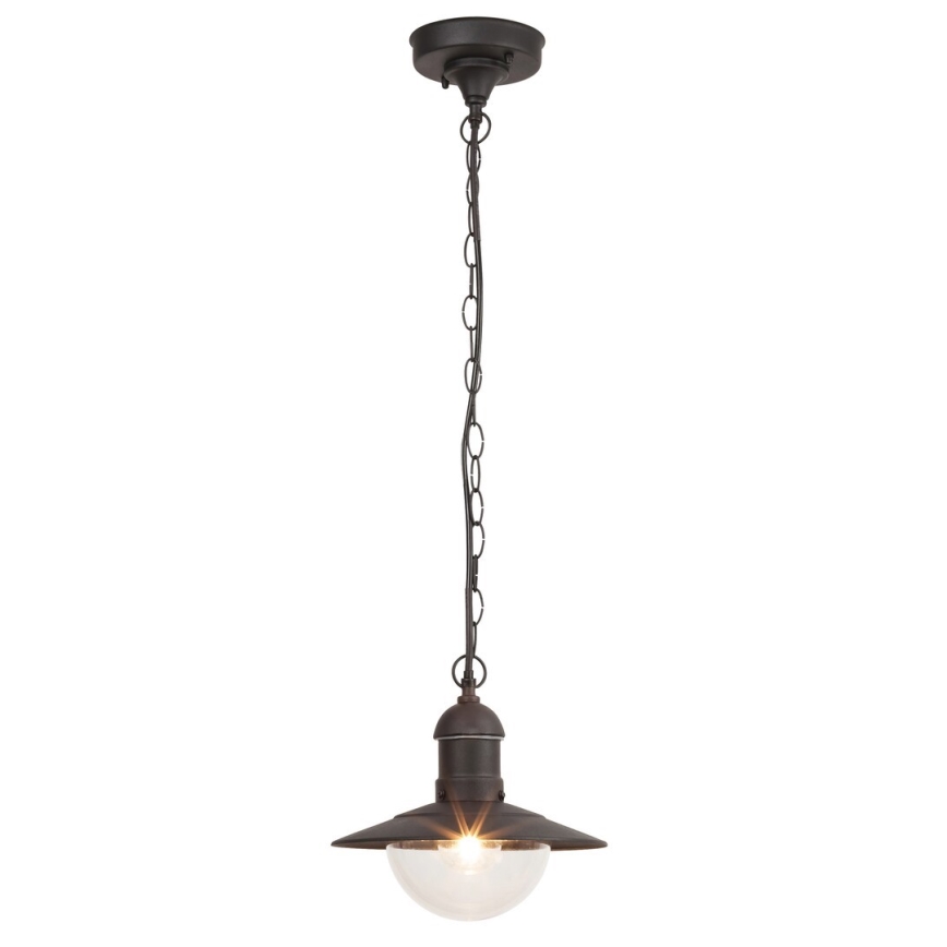 Rabalux - Udendørs pendel lys 1xE27/60W antik sort IP44