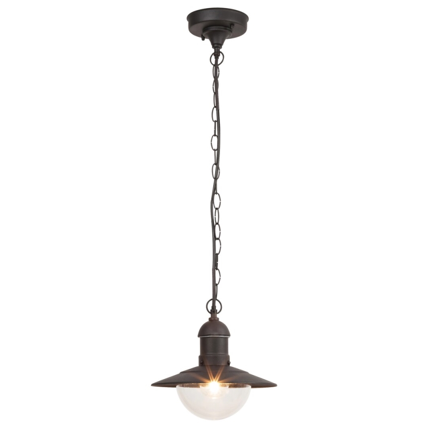 Rabalux - Udendørs pendel lys 1xE27/60W antik sort IP44