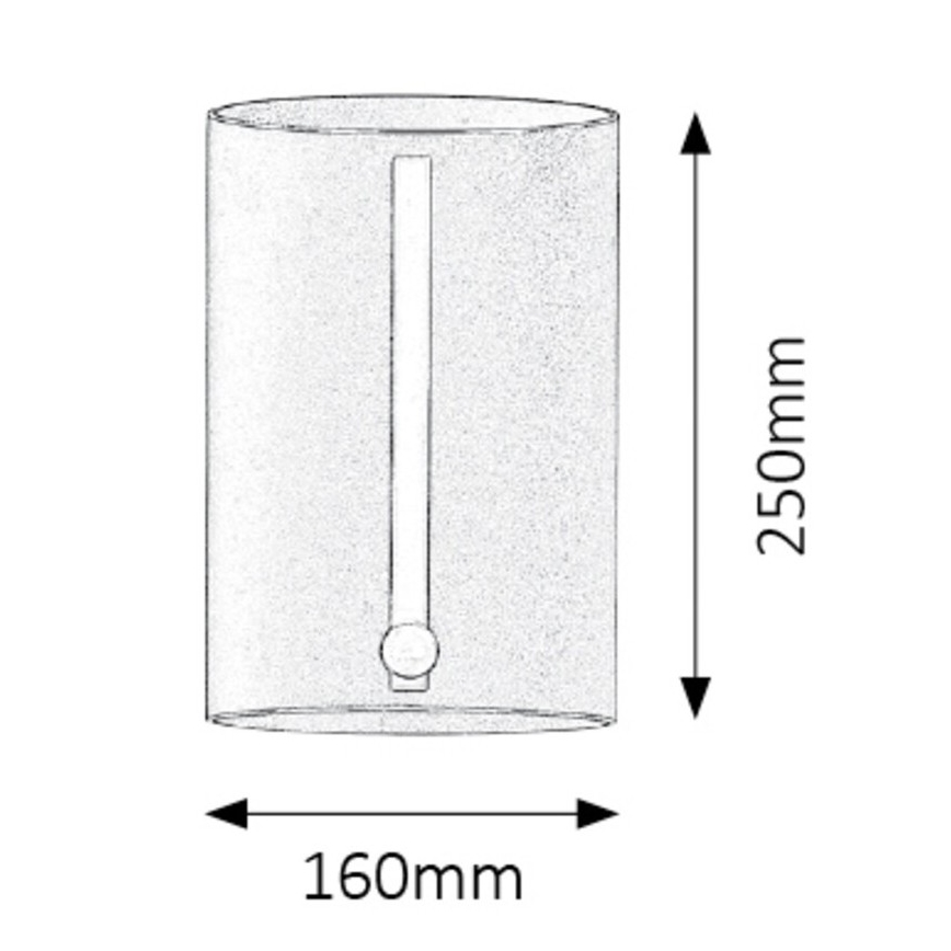 Rabalux - Udendørs væglys med sensor 1xE27/25W/230V IP44