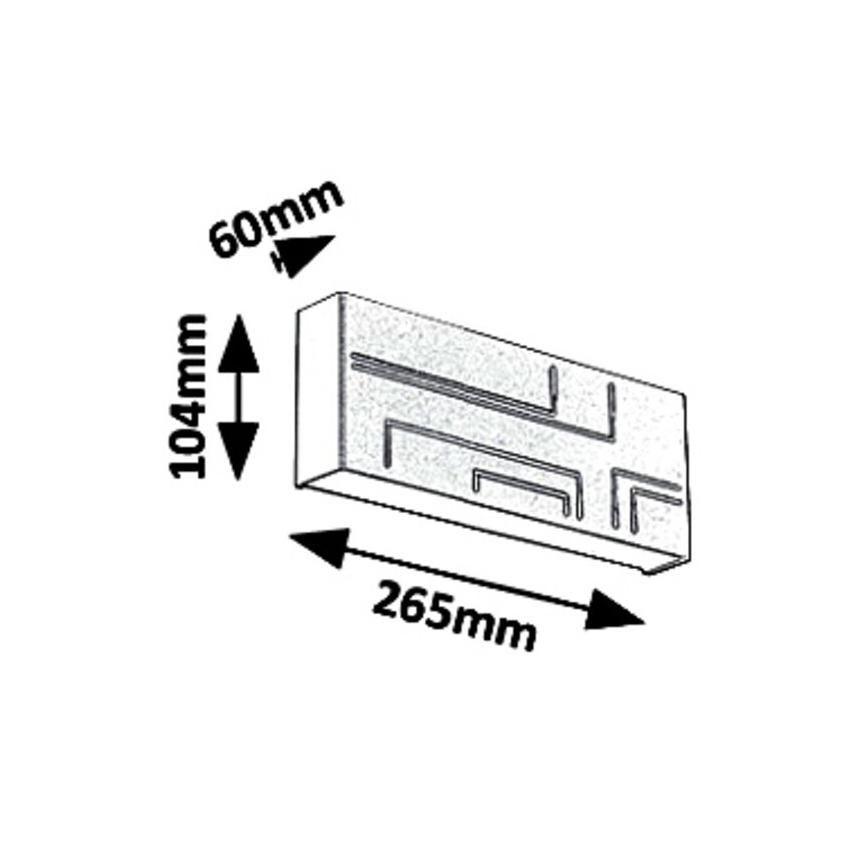 Rabalux 8873 - Udendørs LED væglampe MARIBOR LED/12W/230V IP65
