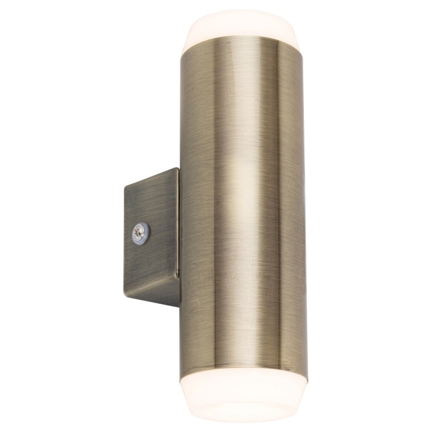 Rabalux - Udendørs LED væglampe 2xLED/4W/230V bronze IP44