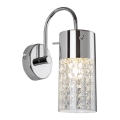 Rabalux - Badeværelses væglampe 1xE14/40W/230V IP44 blank krom
