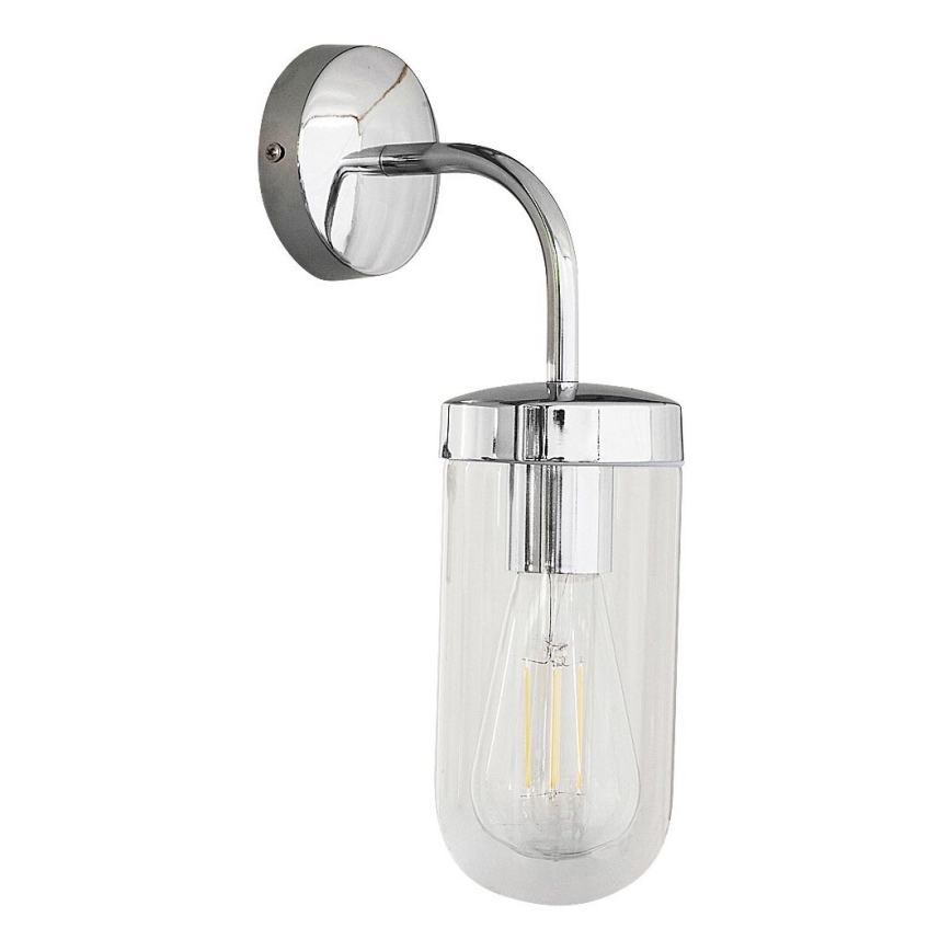 Rabalux - Badeværelses væglampe 1xE27/60W/230V IP44 blank krom