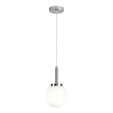 Rabalux - Badeværelsesloftlampe på ledning 1xE14/40W/230V IP44 blank krom