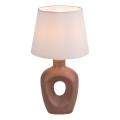 Rabalux - Bordlampe 1xE14/25W/230V brun/cremefarvet