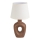 Rabalux - Bordlampe 1xE14/25W/230V brun/cremefarvet