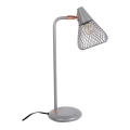 Rabalux - Bordlampe 1xE14/25W/230V grå