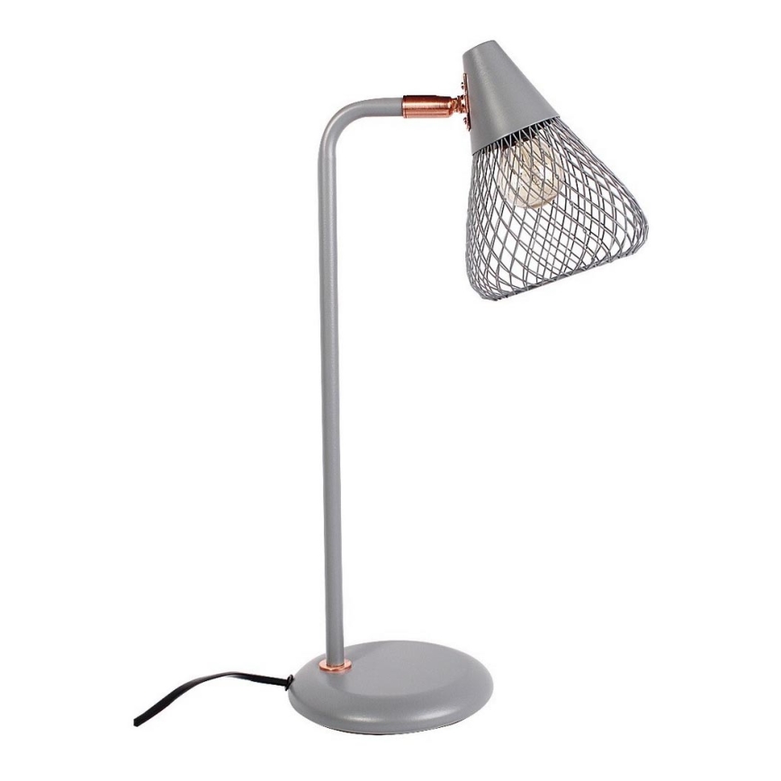 Rabalux - Bordlampe 1xE14/25W/230V grå