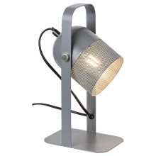 Rabalux - Bordlampe 1xE14/25W/230V grå