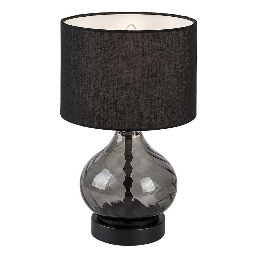 Rabalux - Bordlampe 1xE14/25W/230V røget