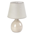 Rabalux - Bordlampe 1xE14/40W/230V beige