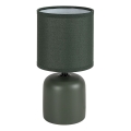 Rabalux - Bordlampe 1xE14/40W/230V grøn