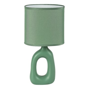 Rabalux - Bordlampe 1xE14/40W/230V grøn