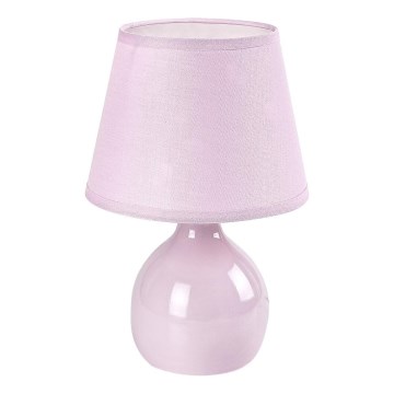 Rabalux - Bordlampe 1xE14/40W/230V lyserød