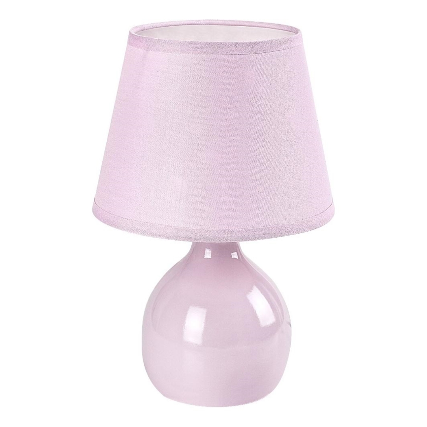 Rabalux - Bordlampe 1xE14/40W/230V lyserød