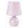 Rabalux - Bordlampe 1xE14/40W/230V lyserød