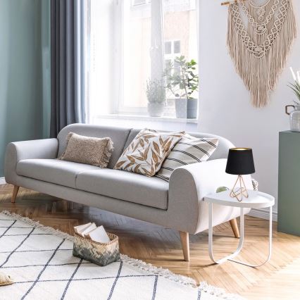 Rabalux - Bordlampe 1xE14/40W/230V sort/guld