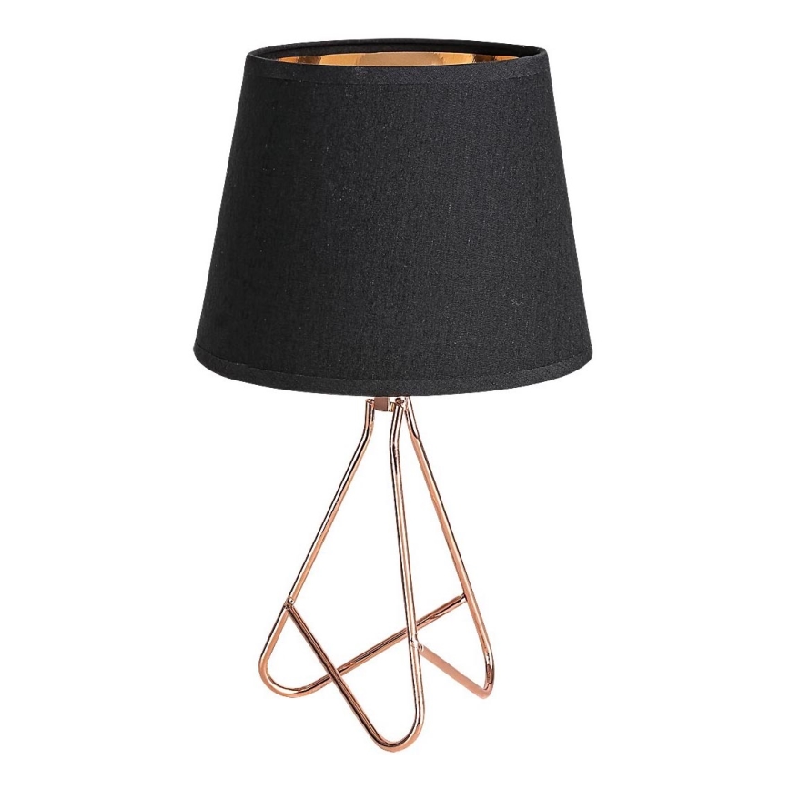 Rabalux - Bordlampe 1xE14/40W/230V sort/guldfarvet