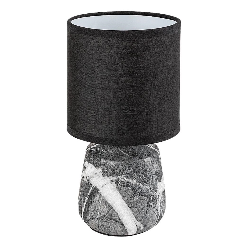 Rabalux - Bordlampe 1xE14/40W/230V sort/marmorfinish