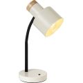 Rabalux - Bordlampe 1xE27/20W/230V cremefarvet