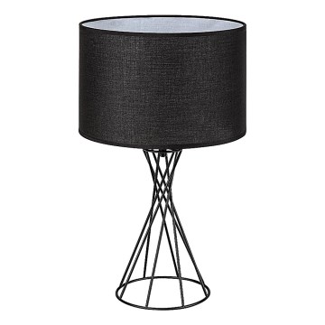 Rabalux - Bordlampe 1xE27/40W/230V sort