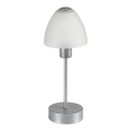Rabalux - Bordlampe dæmpbar 1xE14/40W/230V mat krom