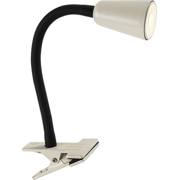 Rabalux - Bordlampe med klemme 1xGU10/7W/230V cremefarvet