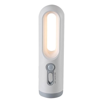 Rabalux - Bærbar LED lampe genopladelig med sensor LED/0,8W/3,7V 3000/7000K